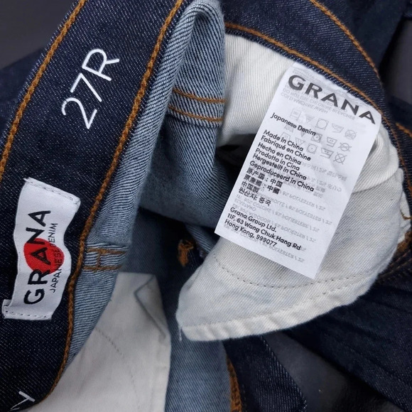 Grana Japanese Denim Skinny 27R - Picture 8 of 9